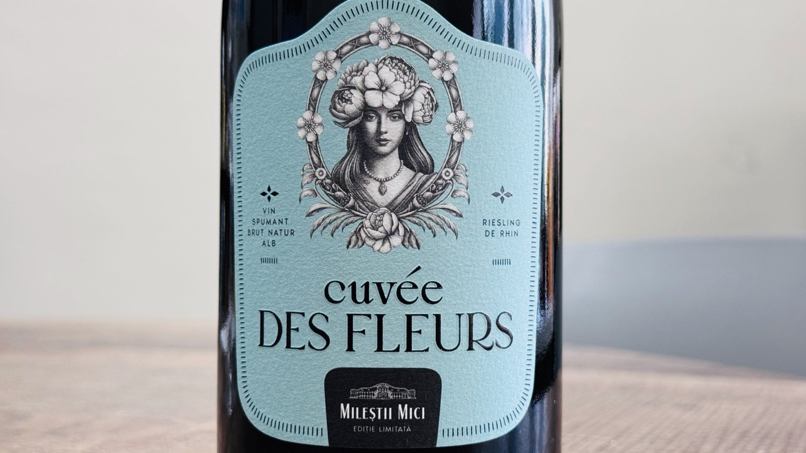 Mileștii Mici Riesling Brut Natur: noul spumant brut natur